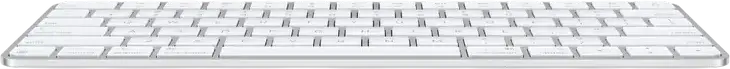 Apple Magic Keyboard A3203 (MXCL3RS/A) Wireless Bluetooth Keyboard with Russian Layout, USB-C Charging, Multimedia Keys, White
