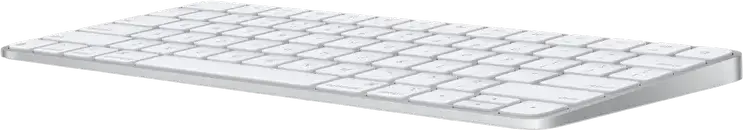 Apple Magic Keyboard A3203 (MXCL3RS/A) Wireless Bluetooth Keyboard with Russian Layout, USB-C Charging, Multimedia Keys, White