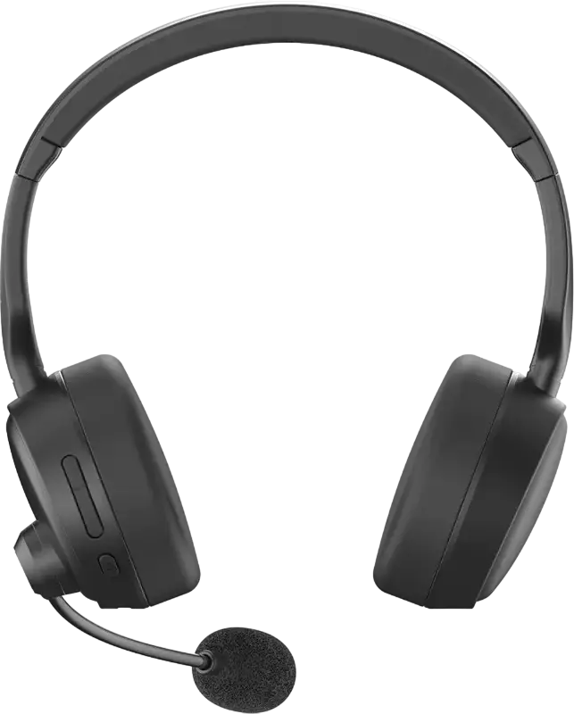 Casca Wireless A4Tech Fstyler BH230 Bluetooth 5.3, Microfon cu Anulare Zgomot AI, Difuzoare 40mm, Baterie 55h, Design Pliabil On-Ear, USB-C, Negru