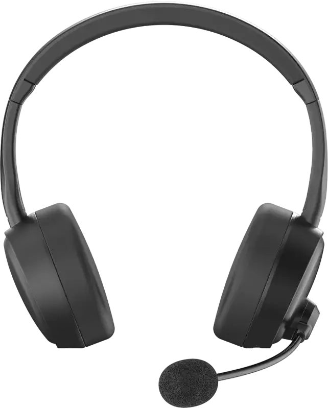 Casca Wireless A4Tech Fstyler BH230 Bluetooth 5.3, Microfon cu Anulare Zgomot AI, Difuzoare 40mm, Baterie 55h, Design Pliabil On-Ear, USB-C, Negru