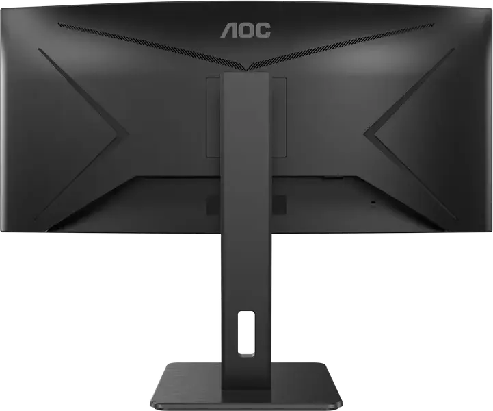 Monitor Curbat AOC CU34P2A 34 inch WQHD, Panou VA, 3440x1440, 100Hz, 1ms MPRT, 1500R, Adaptive-Sync, Reglabil pe Înălțime, HDMI, DisplayPort, Negru