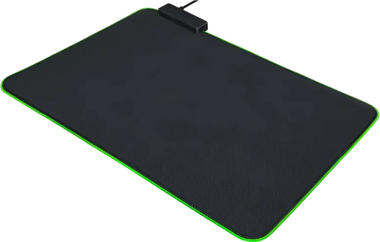Razer Goliathus Chroma RGB Gaming Mouse Pad, Medium, Micro-textured Cloth Surface for Speed and Control, 355 x 255 x 3 mm, Customizable Lighting