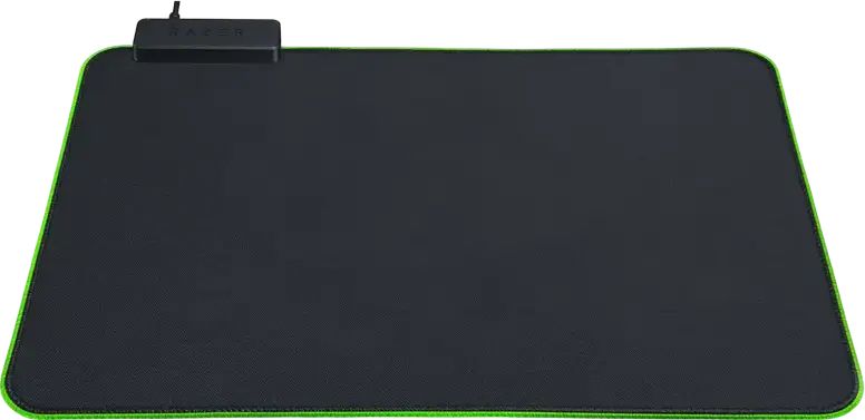 Razer Goliathus Chroma RGB Gaming Mouse Pad, Medium, Micro-textured Cloth Surface for Speed and Control, 355 x 255 x 3 mm, Customizable Lighting