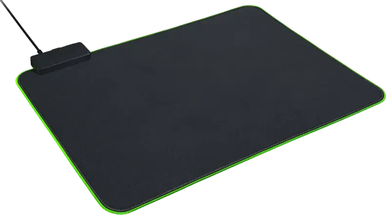 Razer Goliathus Chroma RGB Gaming Mouse Pad, Medium, Micro-textured Cloth Surface for Speed and Control, 355 x 255 x 3 mm, Customizable Lighting
