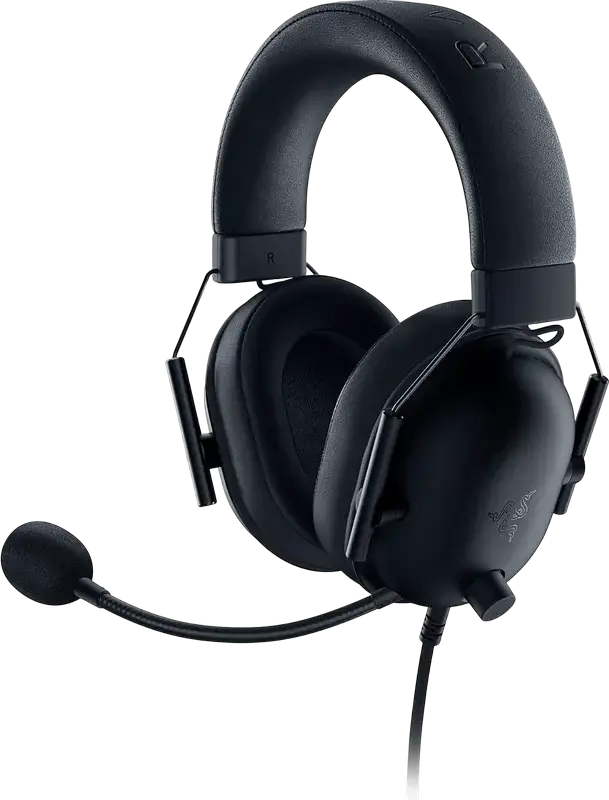 Casca Gaming Razer BlackShark V2 X cu fir, Drivere TriForce 50mm, Microfon Cardioid HyperClear, Sunet Surround 7.1, Izolare Pasiva Zgomot, Negru