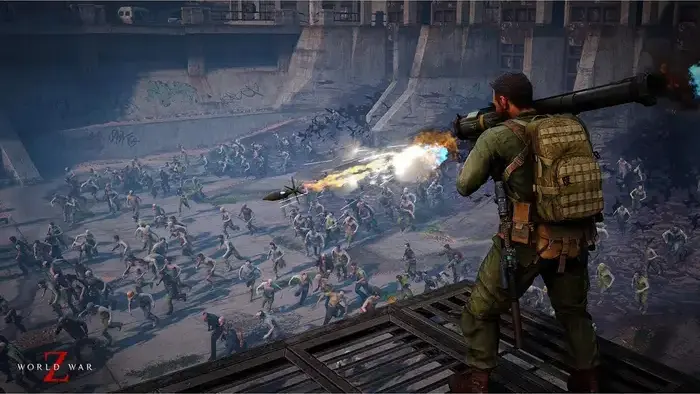 World War Z для PlayStation 4 PS4 - кооперативный экшен-шутер про выживание в зомби-апокалипсисе - физическое издание на диске - до 4 игроков