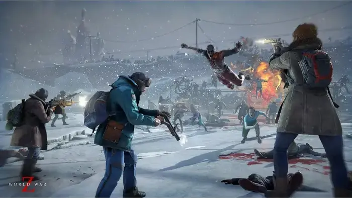 World War Z для PlayStation 4 PS4 - кооперативный экшен-шутер про выживание в зомби-апокалипсисе - физическое издание на диске - до 4 игроков