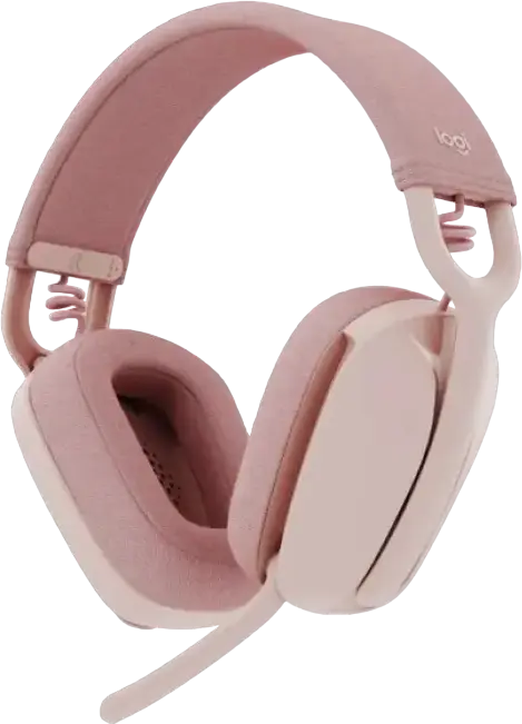 Căști Logitech Zone Vibe 100, Roz
