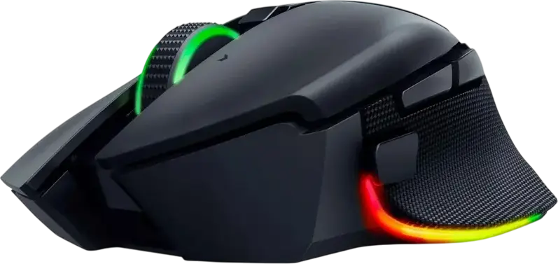 Razer Basilisk V3 Pro Wireless Gaming Mouse, Focus Pro 30K Optical Sensor, 30,000 DPI, 11 Programmable Buttons, Chroma RGB, HyperScroll Tilt Wheel, Black