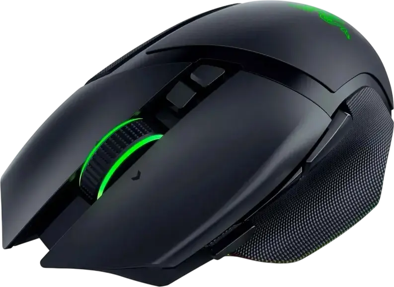 Razer Basilisk V3 Pro Wireless Gaming Mouse, Focus Pro 30K Optical Sensor, 30,000 DPI, 11 Programmable Buttons, Chroma RGB, HyperScroll Tilt Wheel, Black