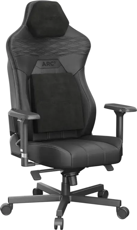 Scaun Gaming HATOR Arc 3 XL, PU Piele, Negru