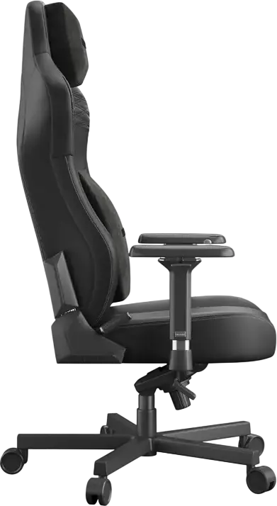 Scaun Gaming HATOR Arc 3 XL HTC3400XL, Piele PU HybridFiber, Cotiere Ajustabile 4D, Baza Aluminiu, Gas Lift Clasa 4, Suport Max 180kg, Reclinare 170°, Negru