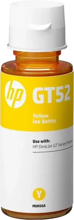 Recipient de cerneală HP GT52, 70ml, Galben