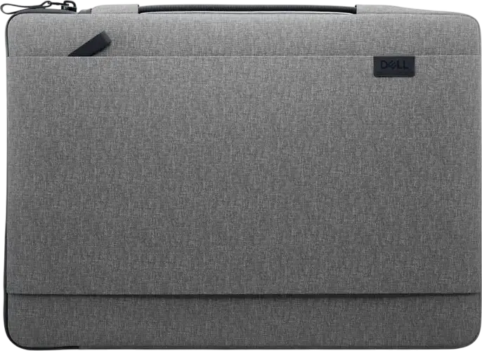 Dell EcoLoop Urban Laptop Sleeve CV4625 460-BDWR for 15"-16" Laptops, Water Resistant Sustainable Textile Case with Exterior Pocket, Grey