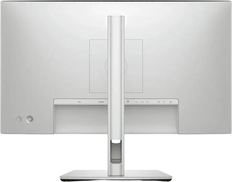 Monitor Dell UltraSharp U2424HE 23.8" FHD IPS, 120Hz, Hub USB-C cu Power Delivery 90W, Switch KVM, Ethernet RJ45, 100% sRGB, Argintiu