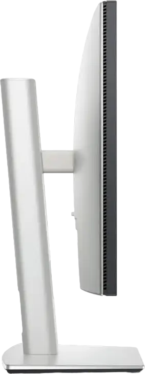 Monitor Dell UltraSharp U2424HE 23.8" FHD IPS, 120Hz, Hub USB-C cu Power Delivery 90W, Switch KVM, Ethernet RJ45, 100% sRGB, Argintiu