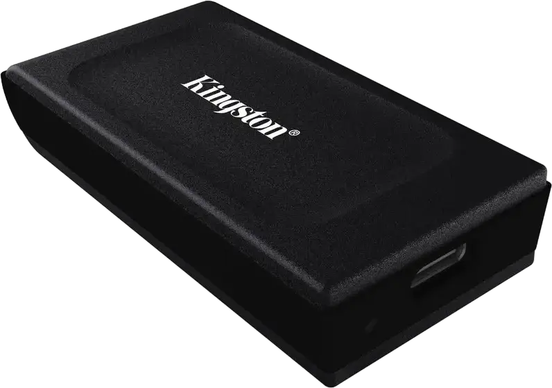 SSD portabil extern Kingston XS1000, 1 TB, Negru (SXS1000/1000G)