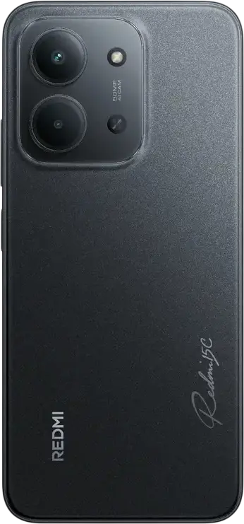 Smartphone Xiaomi Redmi 15C 5G - Ecran 6.9" 120Hz IPS LCD, Mediatek Dimensity 6300, 4GB RAM, 256GB, Baterie 6000mAh, Încărcare Rapidă 33W, Cameră Duală 50MP, Android 15, IP64, Midnight Black