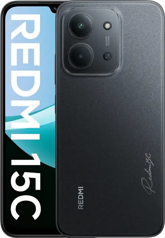 Smartphone Xiaomi Redmi 15C, 4GB/256GB, Midnight Black