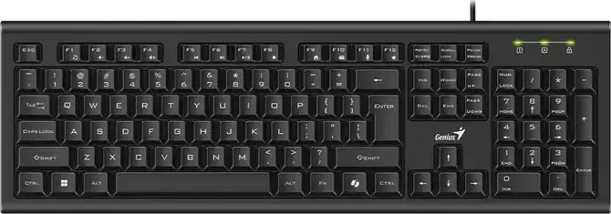 Tastatură Genius KB-113, Cu fir, Negru