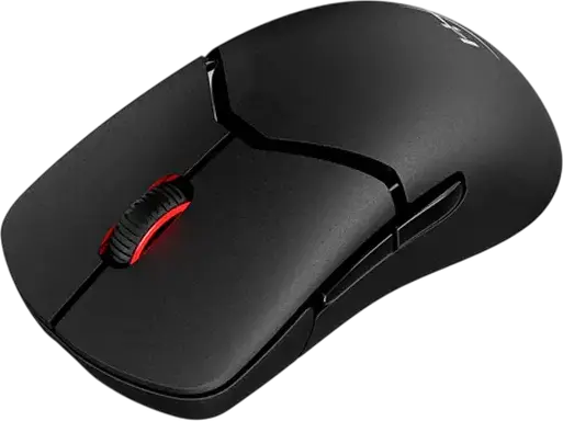 HyperX Pulsefire Saga Gaming Mouse A2PB3AA, 26,000 DPI HyperX 26K Sensor, 8000Hz Polling Rate, Optical Switches, Modular Design, RGB, Wired, Black