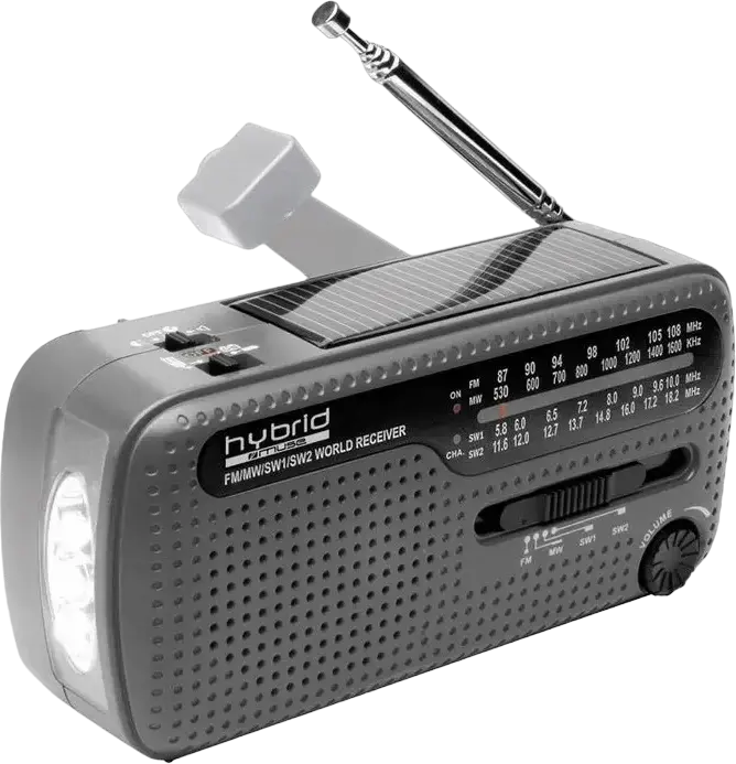 Radio portabil MUSE MH-07 DS, Negru