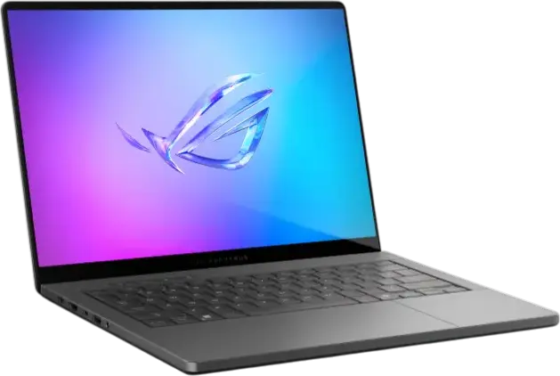 Laptop Gaming ASUS ROG Zephyrus G14 GA403GM, 14" 3K OLED 120Hz Nebula HDR, AMD Ryzen AI 9 465, NVIDIA GeForce RTX 5060 8GB GDDR7, 32GB LPDDR5X, 1TB SSD, Wi-Fi 7, Eclipse Gray