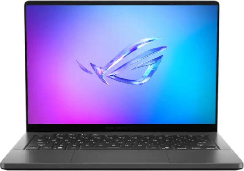 Laptop Gaming ASUS ROG Zephyrus G14 GA403GM, 14" 3K OLED 120Hz Nebula HDR, AMD Ryzen AI 9 465, NVIDIA GeForce RTX 5060 8GB GDDR7, 32GB LPDDR5X, 1TB SSD, Wi-Fi 7, Eclipse Gray