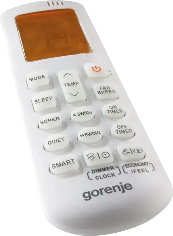 Aparat de Aer Conditionat Split Gorenje TG35VE00G Pandora, DC Inverter, 12000 BTU/h, Clasa A++, R-32, Racire si Incalzire, Wi-Fi, Control Smartphone, Alb