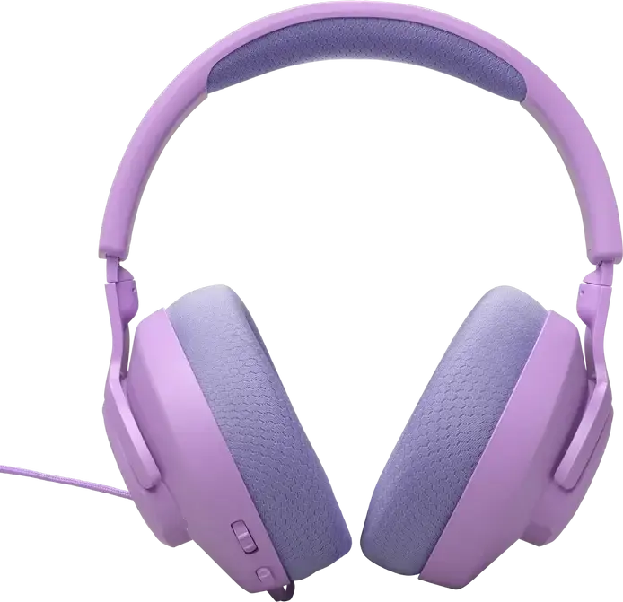 JBL Quantum 100M2 Wired Over-Ear Gaming Headset - Purple, with QuantumSOUND Signature, Detachable Boom Microphone, Memory Foam Ear Cushions, 3.5mm Jack