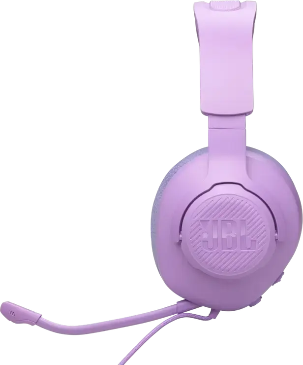 JBL Quantum 100M2 Wired Over-Ear Gaming Headset - Purple, with QuantumSOUND Signature, Detachable Boom Microphone, Memory Foam Ear Cushions, 3.5mm Jack