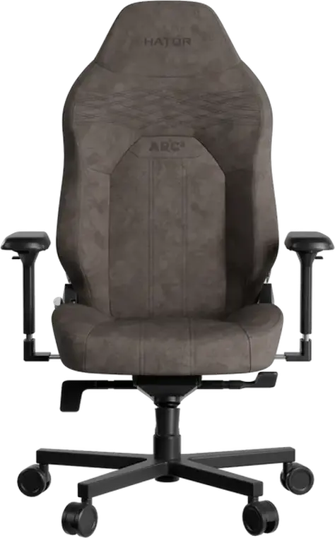 Scaun Gaming HATOR Arc 3 L, Tapițerie Velur, Cotieră 4D Reglabilă, Lift Gaze Clasa 4, Bază Aluminiu, Înclinare 170°, Suport Max 150kg, HTC3442L