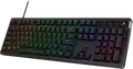 HyperX Alloy Rise Mechanical Gaming Keyboard 7G7A3AA#ACB, Hot-swappable Linear Red Switches, Gasket Mount, PBT Keycaps, RGB, 8000Hz Polling Rate, Black