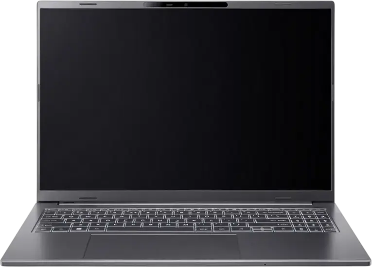 Laptop 16" Acer Aspire 16 AI OLED A16-52M, Steel Gray, Intel Core Ultra 7 256V, 16GB/1024GB, Linux eShell