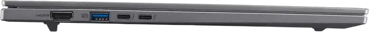 Ноутбук Acer Aspire 16 AI A16-52M, Intel Core Ultra 7 256V (Lunar Lake), 16GB LPDDR5X RAM, SSD 1TB PCIe 4.0 NVMe, OLED экран 16" 2K, Графика Intel Arc Graphics, Wi-Fi 7, Корпус из алюминия Steel Gray