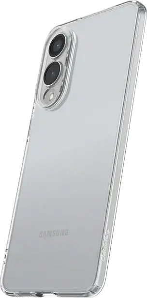 Spigen Liquid Crystal Case for Samsung Galaxy S25 Edge, Clear Flexible TPU Cover with Air Cushion Technology and Anti-Yellowing Protection