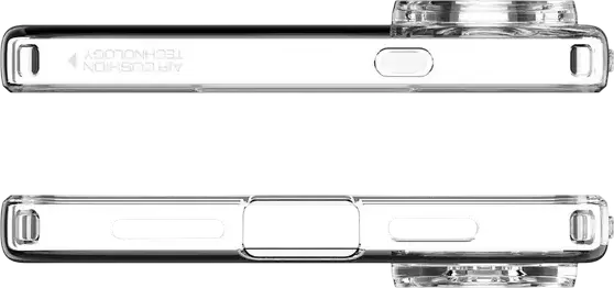 Spigen Liquid Crystal Case for Samsung Galaxy S25 Edge, Clear Flexible TPU Cover with Air Cushion Technology and Anti-Yellowing Protection