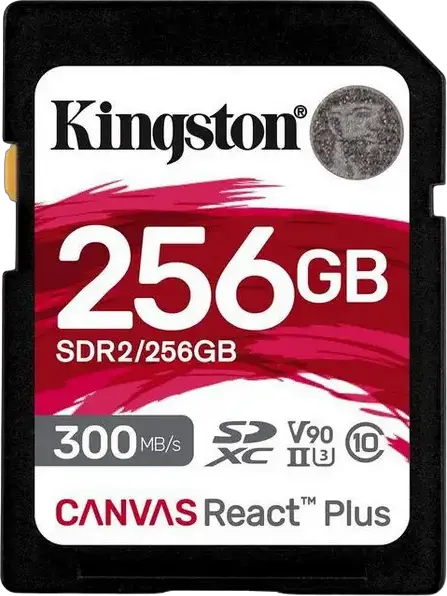 Card de Memorie Kingston Canvas React Plus, 256GB (SDR2/256GB)