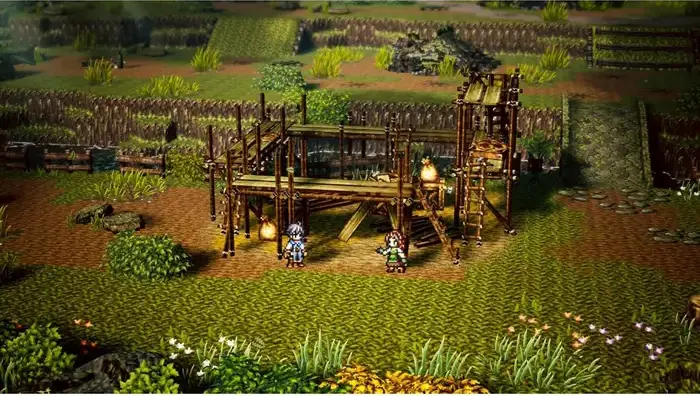 Octopath Traveler for PlayStation 5 PS5 - Square Enix HD-2D RPG Game Disc - DualSense Support, Command-Based Combat, Break & Boost System