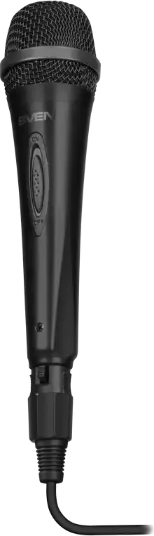 SVEN PS-850 Portable Party Speaker, 100W RMS, Bluetooth, NFC, TWS, RGB Lighting, FM Radio, Built-in Battery up to 28h, USB-C, Microphone & Remote, Black
