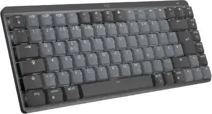 Logitech MX Mechanical Mini Low-Profile Mechanical Keyboard 920-010782, Bluetooth & Logi Bolt Wireless, Multi-Device Easy-Switch, USB-C Rechargeable