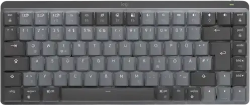 Tastatură Logitech MX Mechanical Mini, Fără fir, Gri
