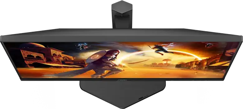 Monitor Gaming AOC U27G4R 27 inch Fast IPS, UHD 4K (3840x2160) / FHD Dual Frame, 160Hz/320Hz, 0.5ms GtG, HDR400, Compatibil G-SYNC, Reglabil pe Înălțime