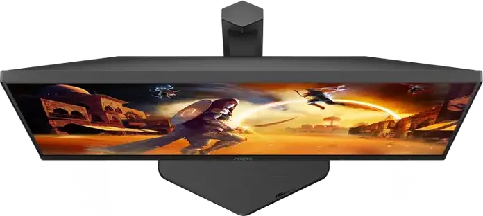 Monitor Gaming AOC U27G4R 27 inch Fast IPS, UHD 4K (3840x2160) / FHD Dual Frame, 160Hz/320Hz, 0.5ms GtG, HDR400, Compatibil G-SYNC, Reglabil pe Înălțime