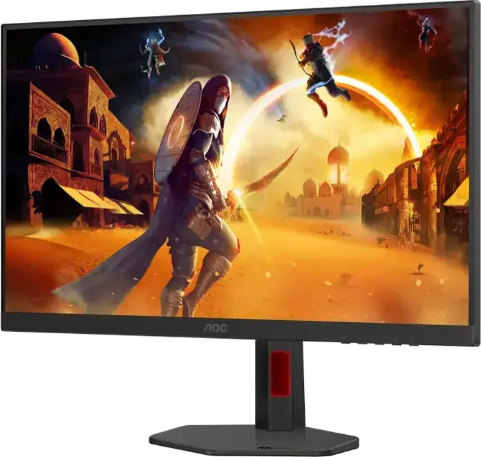 Monitor Gaming AOC U27G4R 27 inch Fast IPS, UHD 4K (3840x2160) / FHD Dual Frame, 160Hz/320Hz, 0.5ms GtG, HDR400, Compatibil G-SYNC, Reglabil pe Înălțime