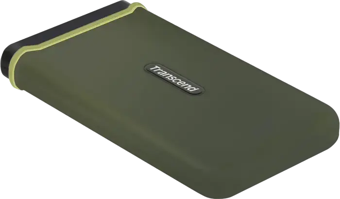 Transcend ESD380C Portable SSD 1TB USB-C 3.2 Gen 2x2 External Solid State Drive 2000MB/s Read/Write 3D NAND Aluminum Shock-Resistant Green
