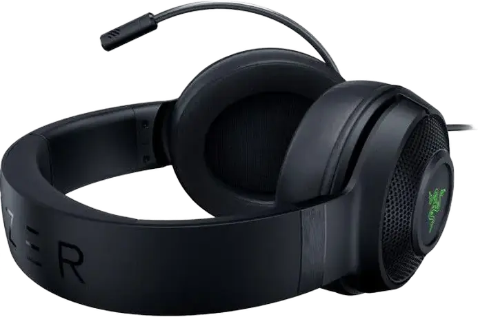 Casca Gaming Razer Kraken V3 X, Sunet Surround Virtual 7.1, Difuzoare TriForce 40mm, Microfon HyperClear Cardioid, Iluminare Chroma RGB, USB pentru PC si PS4