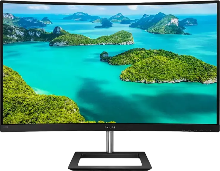 31,5" Monitor PHILIPS 325E1C, MVA 2560x1440 WQHD, Negru