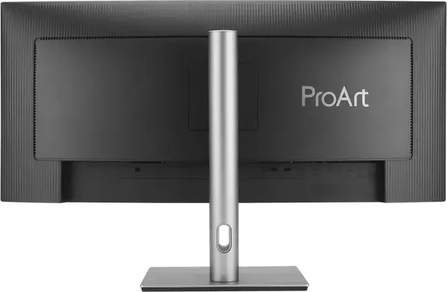 Monitor Curbat ASUS ProArt Display PA34VCNV 34.1" WQHD IPS, 3440 x 1440, 21:9, Culori 10-bit, HDR10, USB-C 96W PD, RJ45 Ethernet, Calman Verified, Argintiu