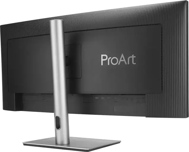 Monitor Curbat ASUS ProArt Display PA34VCNV 34.1" WQHD IPS, 3440 x 1440, 21:9, Culori 10-bit, HDR10, USB-C 96W PD, RJ45 Ethernet, Calman Verified, Argintiu